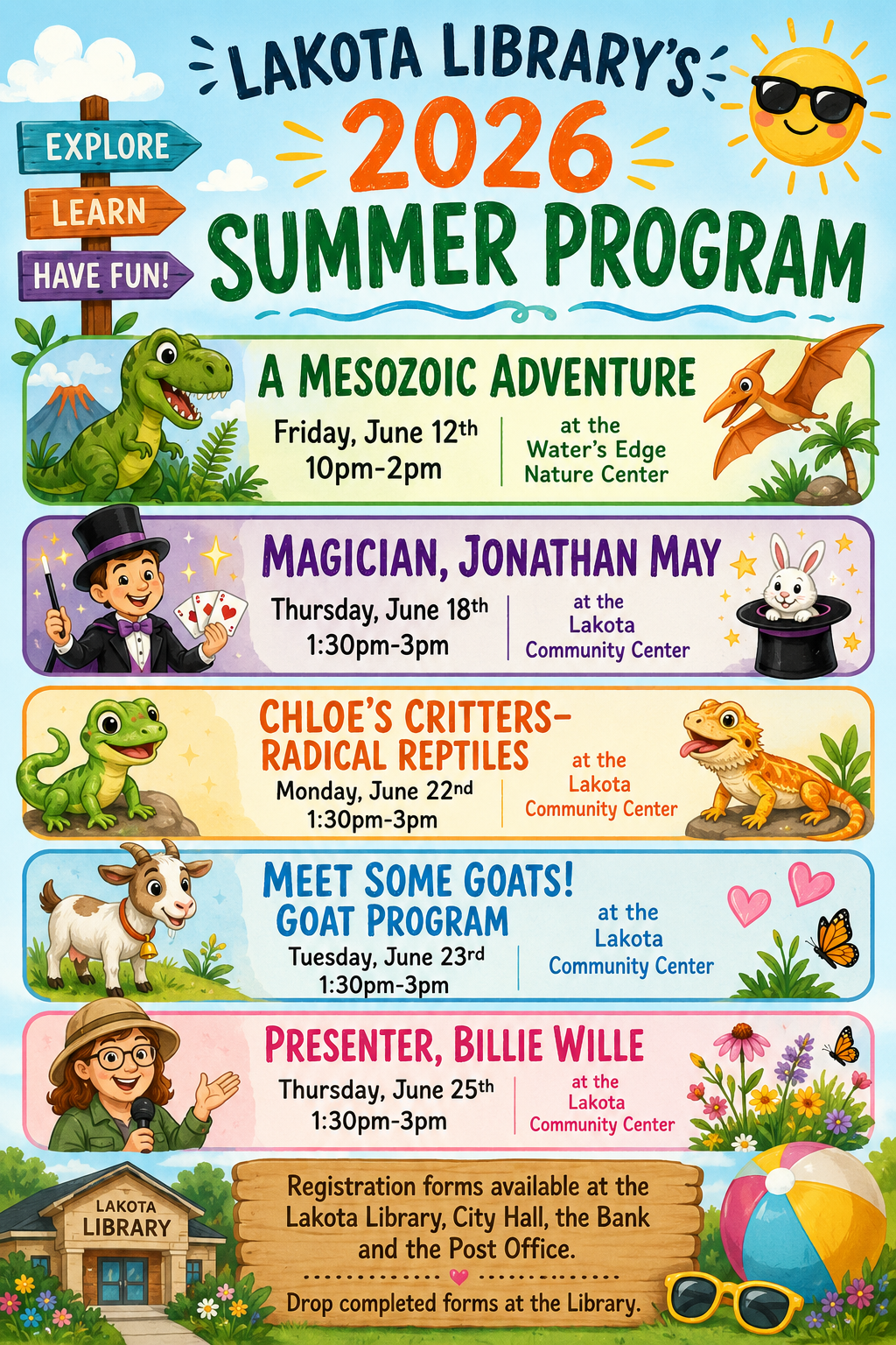 List of Library Events